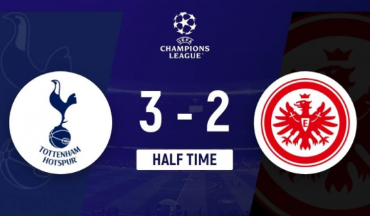 欧冠-热刺3-2力克法兰克福 孙兴慜双响凯恩传射+失点 欧冠-热刺3-2力克法兰克福 孙兴慜双响凯恩传射+失点