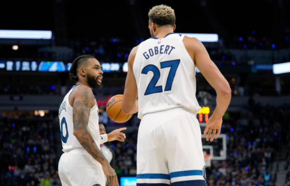 戈贝尔23+16亚历山大32分 唐斯手感冰凉森林狼115-108胜雷霆 戈贝尔23+16亚历山大32分 唐斯手感冰凉森林狼115-108胜雷霆