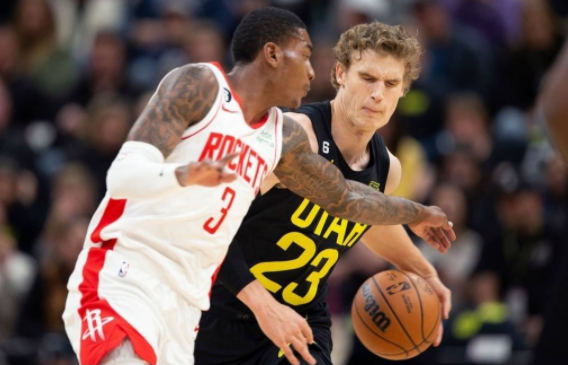 NBA-爵士109-101火箭 马尔卡宁24+9小波特末节独得15分 NBA-爵士109-101火箭 马尔卡宁24+9小波特末节独得15分