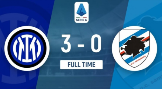 意甲-国米3-0轻取桑普 科雷亚一条龙弑旧主!德弗赖&巴雷拉破门 意甲-国米3-0轻取桑普 科雷亚一条龙弑旧主!德弗赖&巴雷拉破门