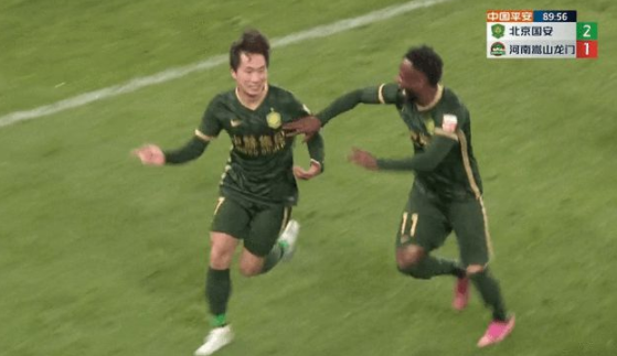 中超-国安2-1河南取得3连胜 张稀哲直塞助张玉宁破门姜祥佑点射绝杀 中超-国安2-1河南取得3连胜 张稀哲直塞助张玉宁破门姜祥佑点射绝杀