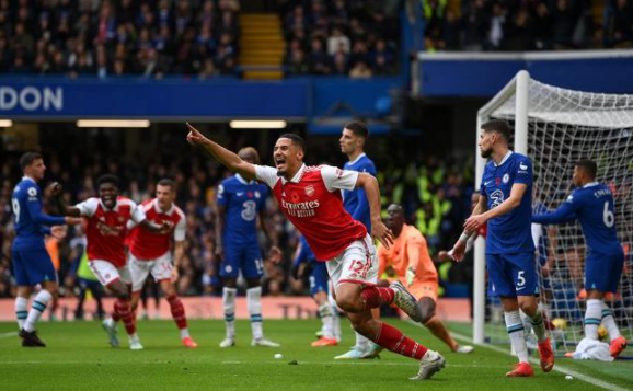 英超-阿森纳1-0客胜切尔西 加布里埃尔建功热苏斯失良机 英超-阿森纳1-0客胜切尔西 加布里埃尔建功热苏斯失良机