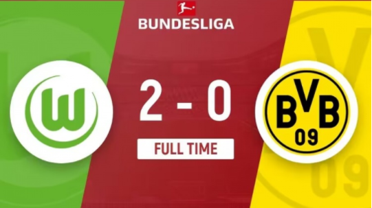 德甲-沃尔夫斯堡2-0多特 范德文进球恩梅查建功聚勒中柱 德甲-沃尔夫斯堡2-0多特 范德文进球恩梅查建功聚勒中柱