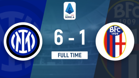 意甲-国米6-1大胜博洛尼亚 哲科凌空世界波迪马尔科双响恰20传射 意甲-国米6-1大胜博洛尼亚 哲科凌空世界波迪马尔科双响恰20传射