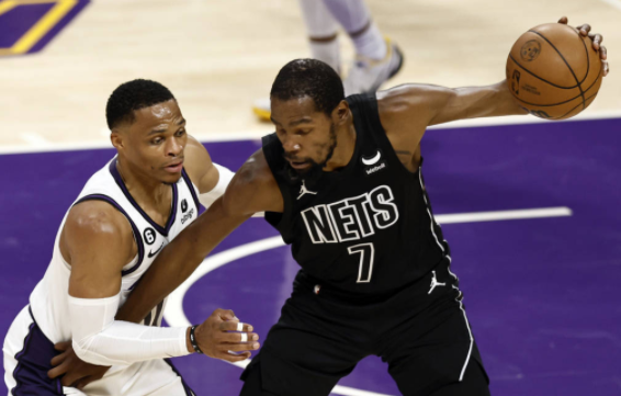 NBA-湖人116-103轻取篮网止住5连败 浓眉37+18杜兰特31+9+7 NBA-湖人116-103轻取篮网止住5连败 浓眉37+18杜兰特31+9+7