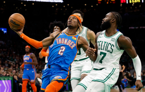 双探花合砍53分亚历山大37+8 凯尔特人126-122逆转雷霆取7连胜 双探花合砍53分亚历山大37+8 凯尔特人126-122逆转雷霆取7连胜