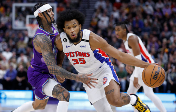 NBA-活塞背靠背125-116险胜爵士 博扬23分比斯利空砍29+11 NBA-活塞背靠背125-116险胜爵士 博扬23分比斯利空砍29+11