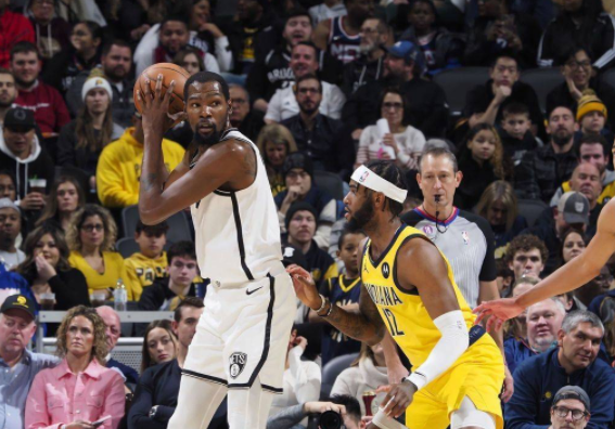 NBA-篮网客场117-128负步行者 杜兰特36+9+8欧文20分 NBA-篮网客场117-128负步行者 杜兰特36+9+8欧文20分