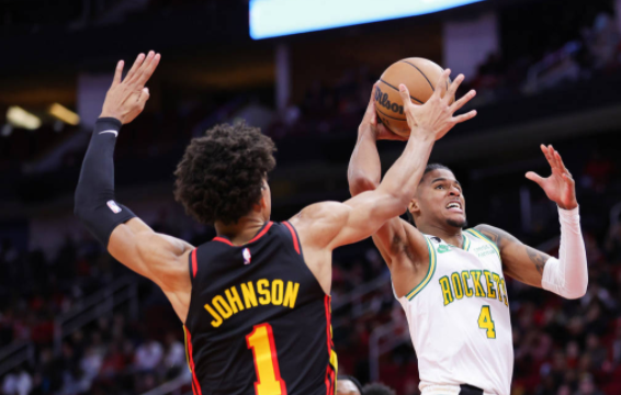 NBA-火箭128-122胜老鹰 特雷-杨穆雷合砍83分 杰伦-格林30分 NBA-火箭128-122胜老鹰 特雷-杨穆雷合砍83分 杰伦-格林30分