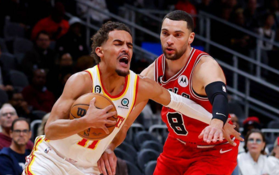 NBA-老鹰加时123-122胜公牛 吹杨19+14德罗赞34分准三双 格里芬绝杀 NBA-老鹰加时123-122胜公牛 吹杨19+14德罗赞34分准三双 格里芬绝杀