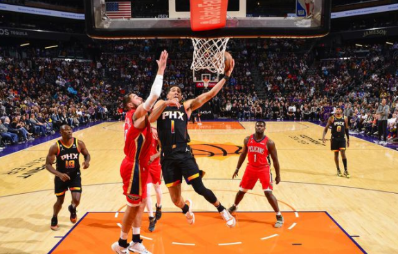 布克58分迎里程碑锡安30+9 太阳118-114逆转复仇鹈鹕 布克58分迎里程碑锡安30+9 太阳118-114逆转复仇鹈鹕