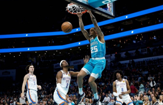 三球27+10+9亚历山大28分 华盛顿25分黄蜂121-113胜雷霆 三球27+10+9亚历山大28分 华盛顿25分黄蜂121-113胜雷霆