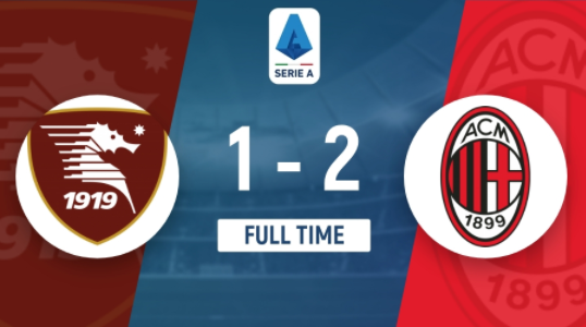 意甲-米兰2-1萨勒尼塔纳迎连胜 托纳利传射莱奥破门奥乔亚屡神扑 意甲-米兰2-1萨勒尼塔纳迎连胜 托纳利传射莱奥破门奥乔亚屡神扑