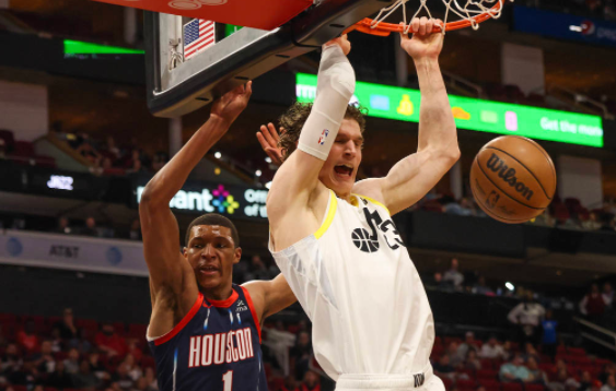 NBA-火箭114-131不敌爵士 马尔卡宁49+8生涯新高 杰伦-格林30分 NBA-火箭114-131不敌爵士 马尔卡宁49+8生涯新高 杰伦-格林30分