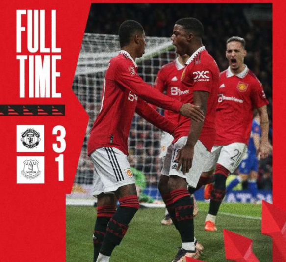 足总杯-曼联3-1埃弗顿 拉什福德造三球德赫亚超低级失误 足总杯-曼联3-1埃弗顿 拉什福德造三球德赫亚超低级失误