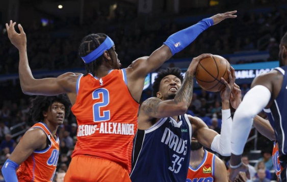 亚历山大33分伍德空砍27+16 东契奇缺阵独行侠109-120不敌雷霆 亚历山大33分伍德空砍27+16 东契奇缺阵独行侠109-120不敌雷霆