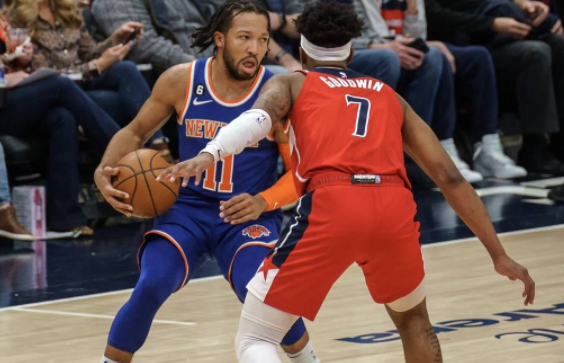 布伦森34分兰德尔两双 库兹马空砍40分奇才108-112负尼克斯 布伦森34分兰德尔两双 库兹马空砍40分奇才108-112负尼克斯