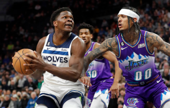 NBA-爵士126-125险胜森林狼 爱德华兹29分凯斯勒20+21 克拉克森21分 NBA-爵士126-125险胜森林狼 爱德华兹29分凯斯勒20+21 克拉克森21分