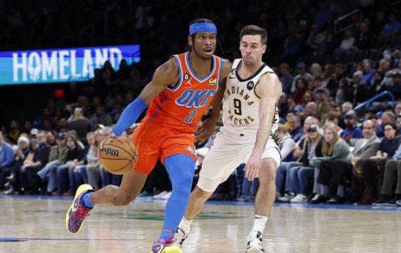 NBA-雷霆126-106大胜步行者 亚历山大23分哈利伯顿继续缺战 吉迪16+11 NBA-雷霆126-106大胜步行者 亚历山大23分哈利伯顿继续缺战 吉迪16+11