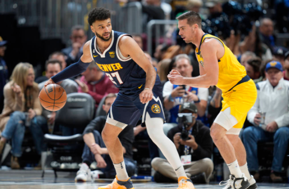 NBA-掘金134-111大胜步行者 穆雷砍17+10+14特纳15+7 约基奇缺阵 NBA-掘金134-111大胜步行者 穆雷砍17+10+14特纳15+7 约基奇缺阵