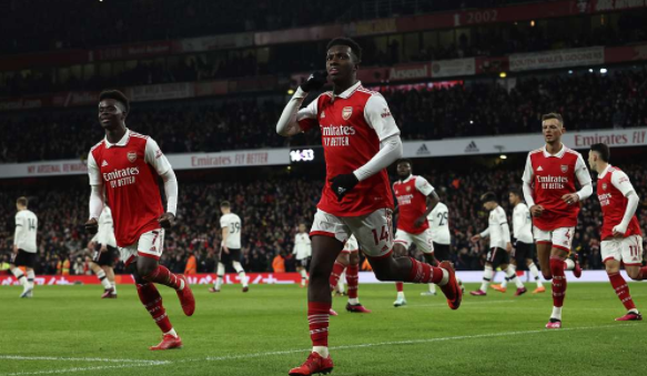 英超-阿森纳3-2逆转曼联5分领跑 萨卡世界波恩凯提亚双响+绝杀 英超-阿森纳3-2逆转曼联5分领跑 萨卡世界波恩凯提亚双响+绝杀