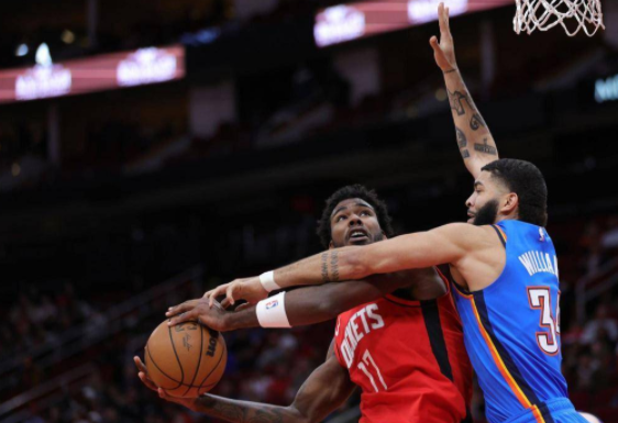 NBA-火箭112-106力擒雷霆迎连胜 亚历山大24+8伊森砍两双 格林再缺阵 NBA-火箭112-106力擒雷霆迎连胜 亚历山大24+8伊森砍两双 格林再缺阵