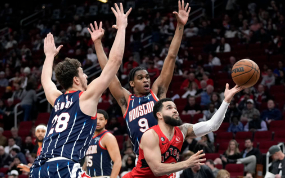 NBA-火箭111-117不敌猛龙 范弗利特32分西亚卡姆23+6 戈登28分 NBA-火箭111-117不敌猛龙 范弗利特32分西亚卡姆23+6 戈登28分