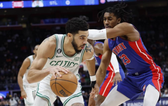 塔图姆34+11+6布朗缺战 博扬21分活塞99-111不敌凯尔特人 塔图姆34+11+6布朗缺战 博扬21分活塞99-111不敌凯尔特人