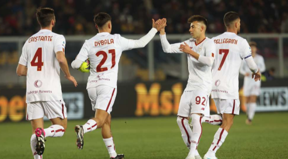 意甲-莱切1-1战平罗马 伊巴涅斯乌龙,迪巴拉点射扳平 意甲-莱切1-1战平罗马 伊巴涅斯乌龙,迪巴拉点射扳平