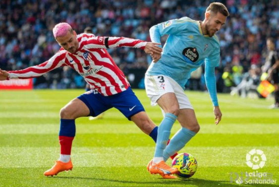 西甲-十人马竞1-0塞尔塔 德佩处子球绝杀奥布拉克门线极限救险 西甲-十人马竞1-0塞尔塔 德佩处子球绝杀奥布拉克门线极限救险