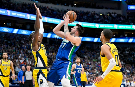 哈利伯顿32+7+6 东契奇39+9+6 步行者124-122力克独行侠 哈利伯顿32+7+6 东契奇39+9+6 步行者124-122力克独行侠