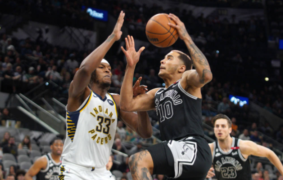 索汉22+13 格拉汉姆18分 希尔德27分 马刺110-99力克步行者取连胜 索汉22+13 格拉汉姆18分 希尔德27分 马刺110-99力克步行者取连胜