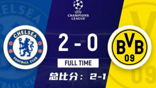 欧冠-切尔西2-0多特总分2-1晋级八强 斯特林破门哈弗茨点射+中柱 欧冠-切尔西2-0多特总分2-1晋级八强 斯特林破门哈弗茨点射+中柱