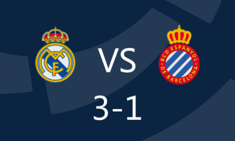 西甲-皇马3-1西班牙人 维尼修斯米利唐阿森西奥进球 西甲-皇马3-1西班牙人 维尼修斯米利唐阿森西奥进球