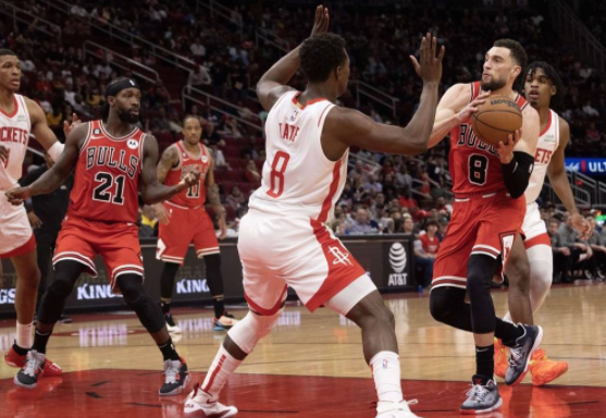 拉文36+9 近5战狂轰175分 火箭决战被轰13-0遭公牛逆转! 拉文36+9 近5战狂轰175分 火箭决战被轰13-0遭公牛逆转!