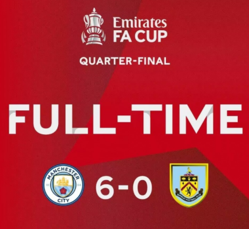 英超-曼城6-0伯恩利 哈兰德戴帽丁丁两助,小蜘蛛两射一传 英超-曼城6-0伯恩利 哈兰德戴帽丁丁两助,小蜘蛛两射一传