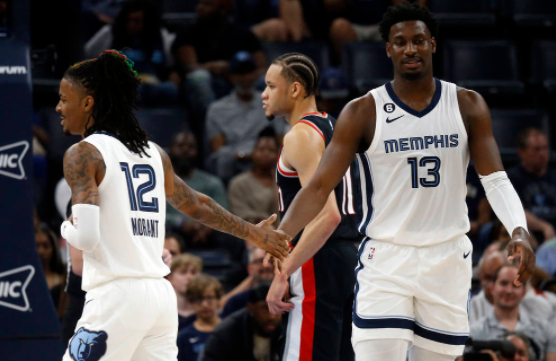 莫兰特23+9谢登-夏普20分 贝恩30+7灰熊主场119-109胜开拓者 莫兰特23+9谢登-夏普20分 贝恩30+7灰熊主场119-109胜开拓者