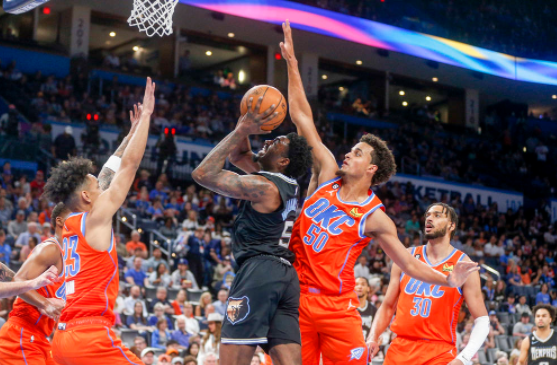 洛夫顿空砍42分特雷-曼三双 雷霆115-100胜灰熊附加赛客战鹈鹕 洛夫顿空砍42分特雷-曼三双 雷霆115-100胜灰熊附加赛客战鹈鹕