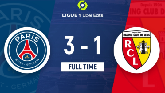 法甲-姆巴佩传射梅西破门维蒂尼亚世界波 巴黎3-1击败十人朗斯9分领跑 法甲-姆巴佩传射梅西破门维蒂尼亚世界波 巴黎3-1击败十人朗斯9分领跑