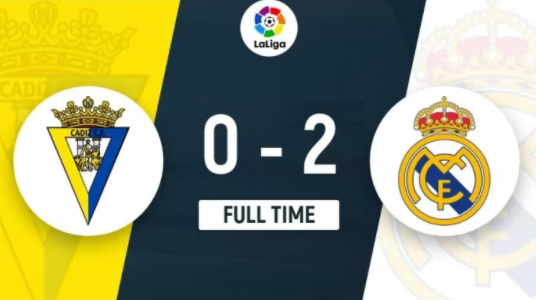 西甲-纳乔远射阿笑破门奔马2中框罗德里戈屡失良机 皇马2-0战胜加的斯 西甲-纳乔远射阿笑破门奔马2中框罗德里戈屡失良机 皇马2-0战胜加的斯