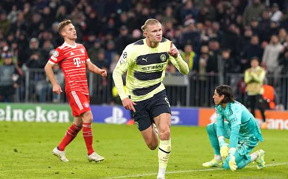 欧冠-哈兰德破门基米希点射于帕送礼 曼城1-1战平拜仁总比分4-1进四强 欧冠-哈兰德破门基米希点射于帕送礼 曼城1-1战平拜仁总比分4-1进四强