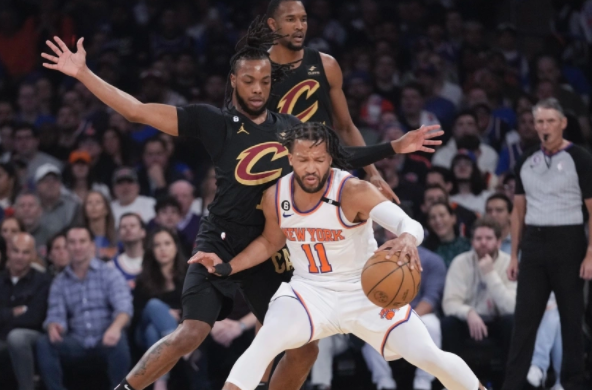 布伦森29+6+6 巴雷特26分 加兰23+10 尼克斯102-93再胜骑士 布伦森29+6+6 巴雷特26分 加兰23+10 尼克斯102-93再胜骑士