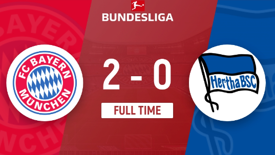 德甲-格纳布里科曼建功基米希助攻双响 拜仁2-0轻取柏林赫塔回榜首 德甲-格纳布里科曼建功基米希助攻双响 拜仁2-0轻取柏林赫塔回榜首