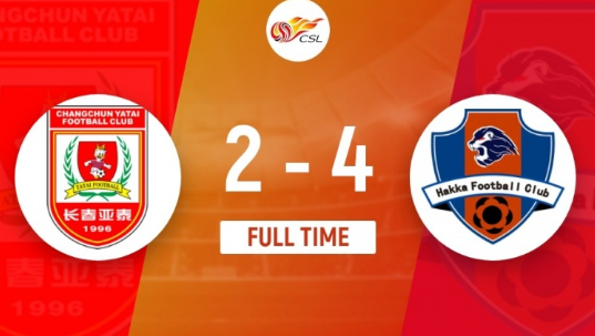 中超-吴亚轲爆头队友&两送大礼被换下 梅州客家4-2战胜亚泰 中超-吴亚轲爆头队友&两送大礼被换下 梅州客家4-2战胜亚泰