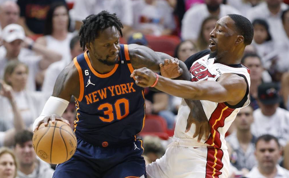 热火96-92险胜尼克斯 总比分4-2挺进东决 巴特勒24+8 阿德巴约23+9 布伦森41分 热火96-92险胜尼克斯 总比分4-2挺进东决 巴特勒24+8 阿德巴约23+9 布伦森41分