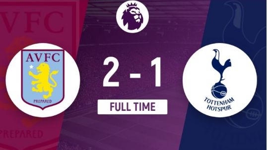 英超-热刺1-2不敌维拉正式无缘下赛季欧冠 凯恩点射 热刺近六轮仅1胜 英超-热刺1-2不敌维拉正式无缘下赛季欧冠 凯恩点射 热刺近六轮仅1胜