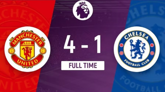 英超-曼联4-1轻取切尔西重返欧冠 胖虎破门&妙传福法纳送点&送礼 英超-曼联4-1轻取切尔西重返欧冠 胖虎破门&妙传福法纳送点&送礼