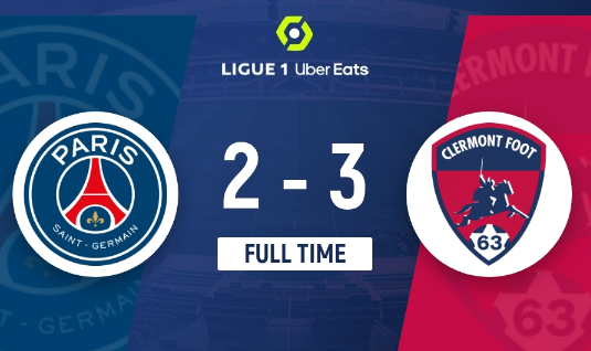 法甲收官战-巴黎2-3爆冷负克莱蒙 拉莫斯、姆巴佩破门 法甲收官战-巴黎2-3爆冷负克莱蒙 拉莫斯、姆巴佩破门