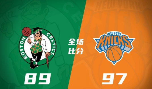 尼克斯97-89战胜凯尔特人 C-布朗27+7+5 基尔斯20分 班顿18+9 尼克斯97-89战胜凯尔特人 C-布朗27+7+5 基尔斯20分 班顿18+9