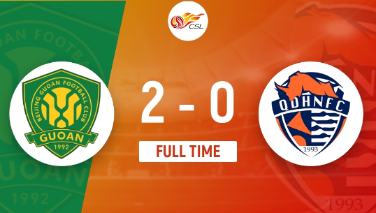 中超-阿代米破门姜祥佑单刀建功 北京国安2-0复仇青岛海牛 中超-阿代米破门姜祥佑单刀建功 北京国安2-0复仇青岛海牛